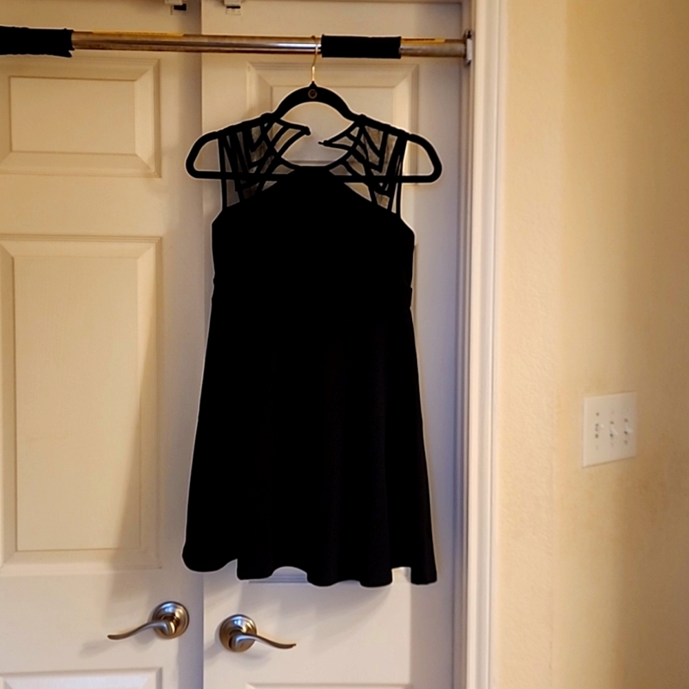 Girls black dress